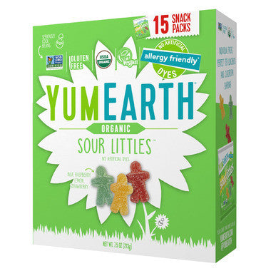 Organic Sour Littles - 15 Snack Packs