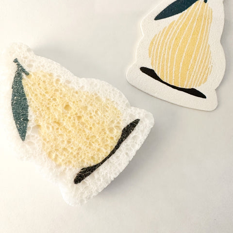 Biodegradable Cellulose Pop Up Sponge - Lemon