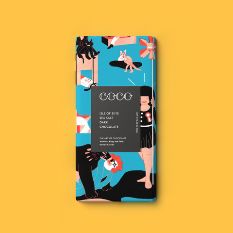 Isle of Skye Sea Salt Dark Chocolate