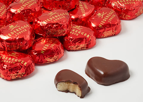 Niederegger Marzipan Heart Box 50g