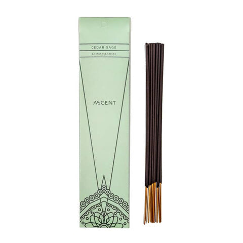 Ascent Cedar Sage Incense – Purifying