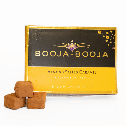 Almond Salted Caramel Truffles