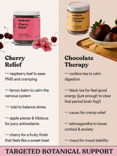 Chocolate Therapy Loose-Leaf Tea | Glass Jar 24 Cups