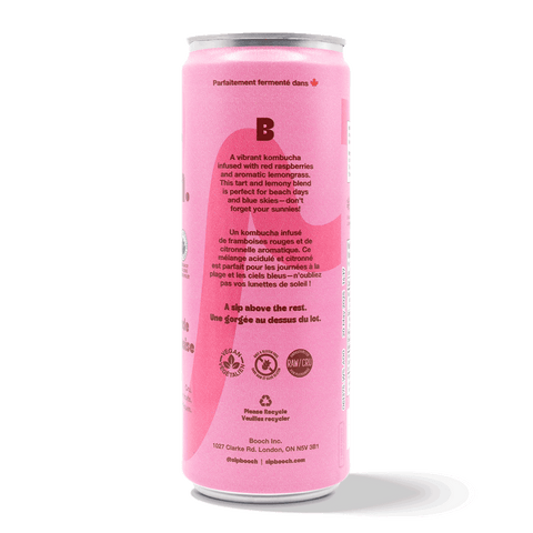 Raspberry Lemonade Living Kombucha