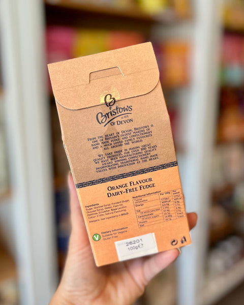 Bristows of Devon Vegan Fudge - Orange Delight