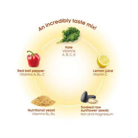 Vegan Cheese Kale Chips