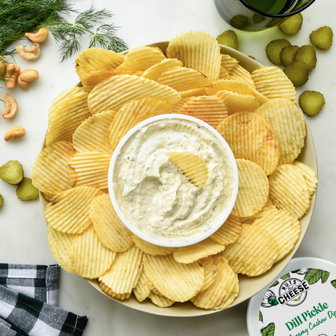 Dill Pickle Cashew Creamy Cashew Dip