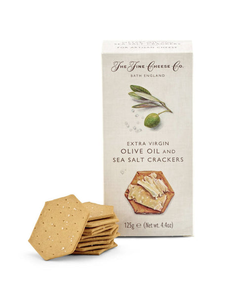 Extra Virgin Olive Oil & Sea Salt Crackers