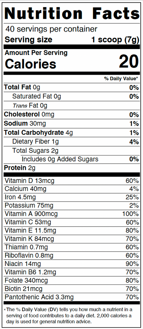 Peach Super Juice Mix - Single Serve