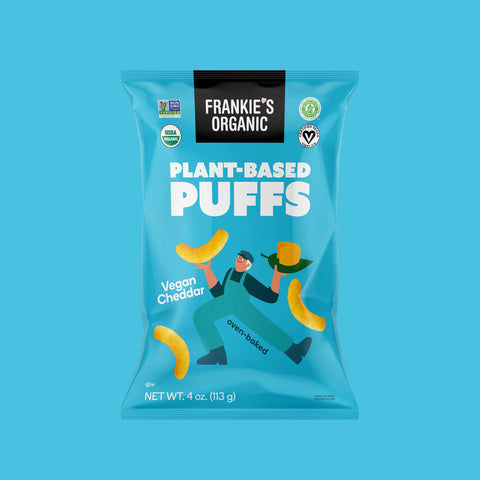 Plant-Based Cheddar Puffs