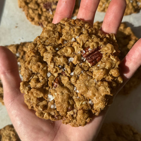 PRE-ORDER | Gluten Free Toasted Pecan Brown Butter Oatmeal Cookie