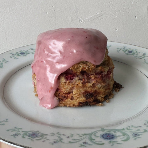 PRE-ORDER | Vegan Raspberry Scone