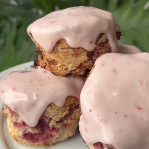 PRE-ORDER | Gluten-free Vegan Raspberry Scone