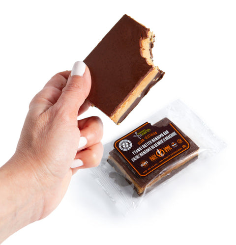 Gluten-free Peanut Butter Nanaimo Bar (Frozen)