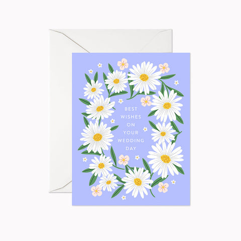 Best Wishes on Your Wedding Day Greeting Card