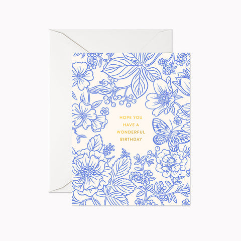 Wonderful Birthday Greeting Card