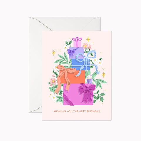 Wishing You The Best Birthday Greeting Card