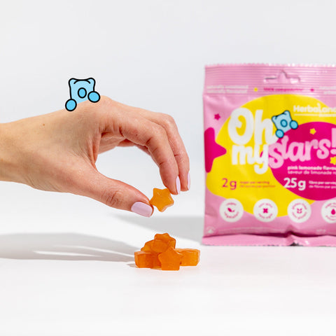 Oh My Stars! Pink Lemonade Low Sugar Candy