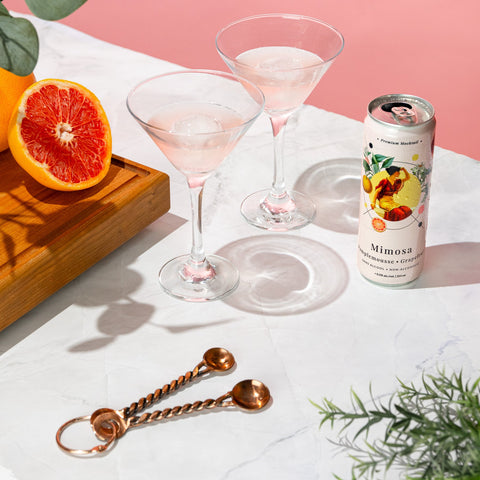 Non-Alcoholic Grapefruit Mimosa