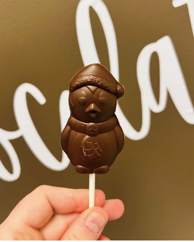 Maya Mylk Chocolate Holiday Penguin