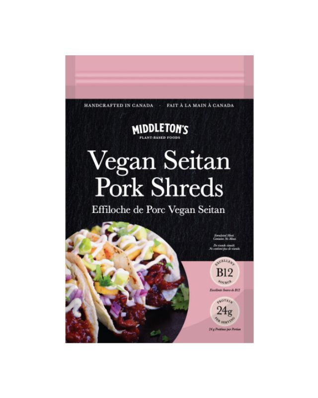 Vegan Seitan Pork Shreds (Frozen)