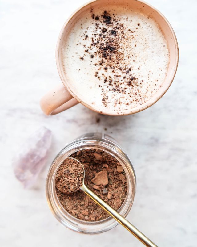 Mint Cacao Bliss Loose-Leaf Tea | Glass Jar 24 Cups