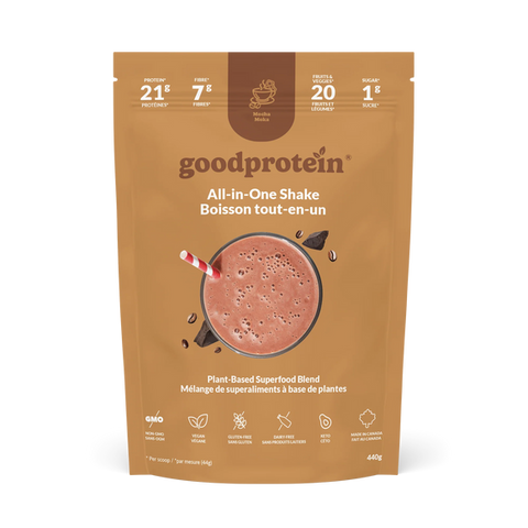 Mocha Vegan Protein Powder | 440g (10 servings)