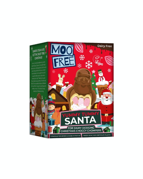 Yummy Tummy Vegan Milk Chocolate Santa