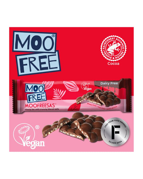 Moofreesas Crunchy Biscuit Balls Chocolate Bar