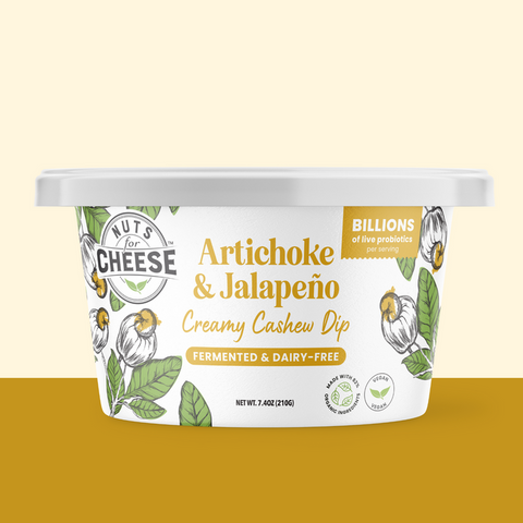 Artichoke & Jalapeno Creamy Cashew Dip