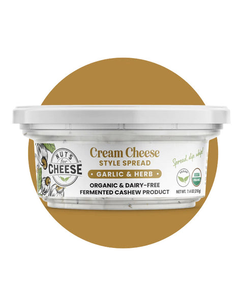 Garlic & Herb Cashew Cream Cheese (Refrigerated)