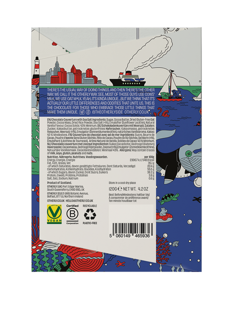 Sea Salt Oat Chocolate Bar  - 120g