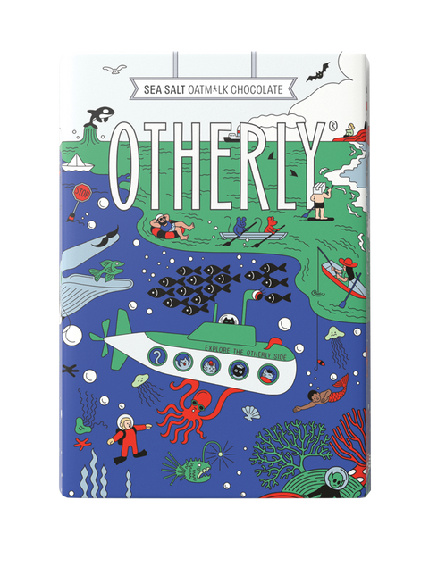 Sea Salt Oat Chocolate Bar  - 120g