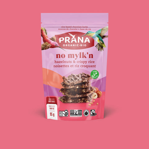 No Mylk'n - Hazelnuts & Crispy Rice Chocolate Bark