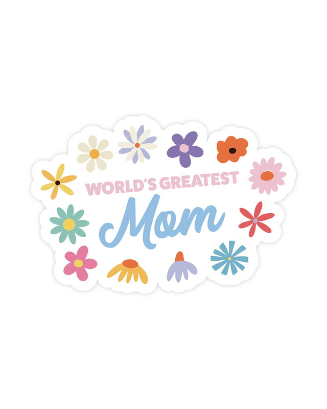World's Greatest Mom Sticker