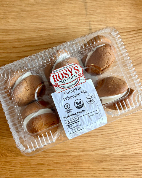 Gluten-free Pumpkin Whoopie Pie 6-Pack (Frozen)