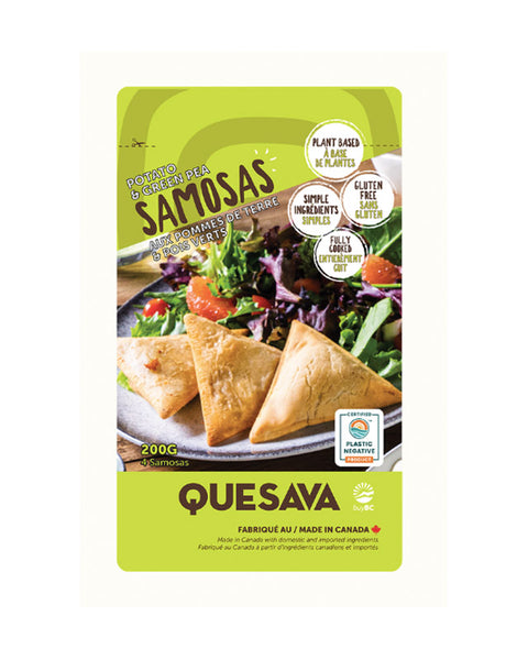 Gluten-free Green Pea Potato Samosa - Family Pack (Frozen)