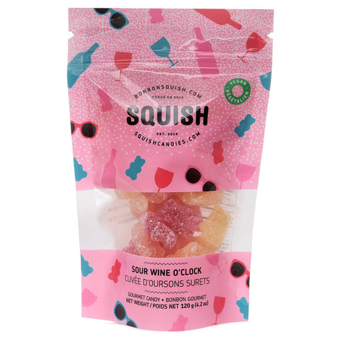 Vegan Sour Wine O'Clock Gourmet Gummies