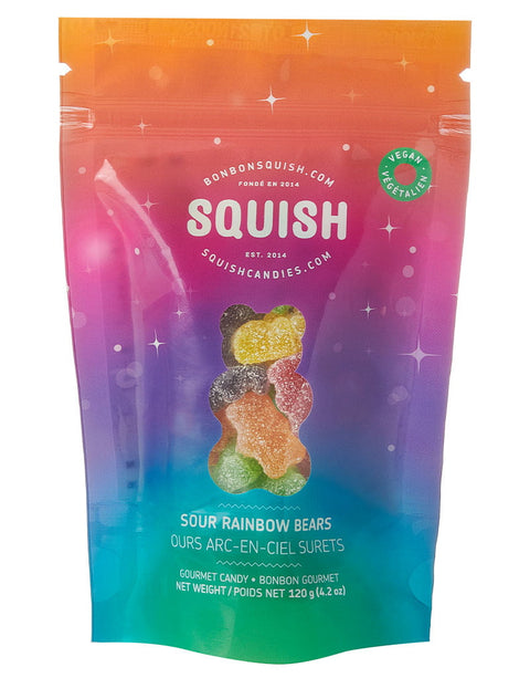 Sour Rainbow Bears | Gourmet Gummy Candy