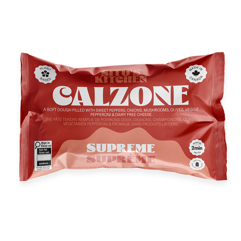 Pepperoni & Cheese Vegan Calzone (Frozen)