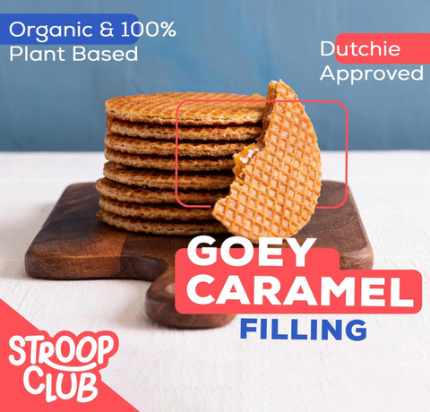 Vegan Caramel Stroopwafels 2-Pack