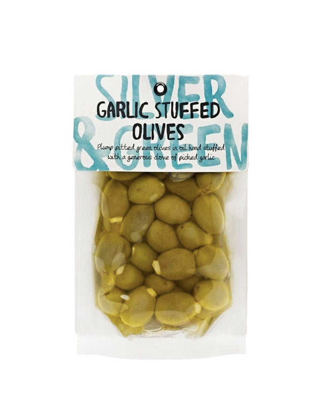 Garlic Stuffed Green Olives (Pitted)