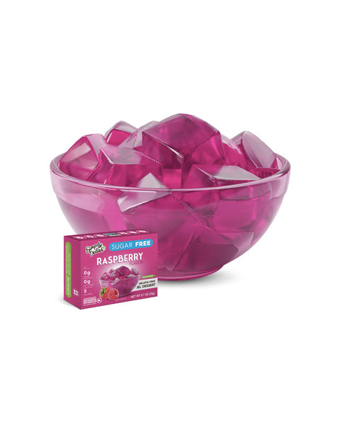 Raspberry Vegan Jello