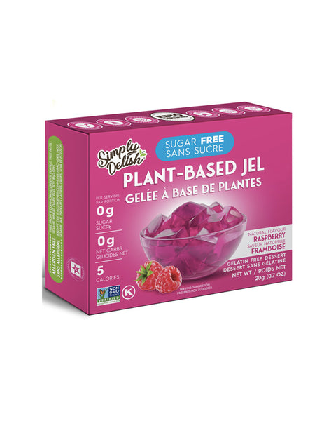 Raspberry Vegan Jello