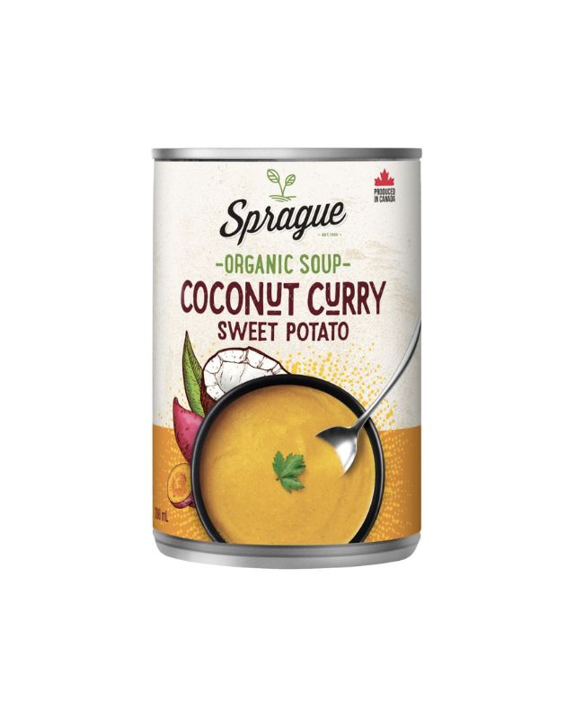 Organic Sweet Potato Coconut Curry Soup