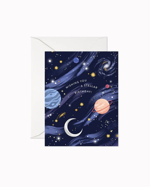 Stellar Birthday Greeting Card