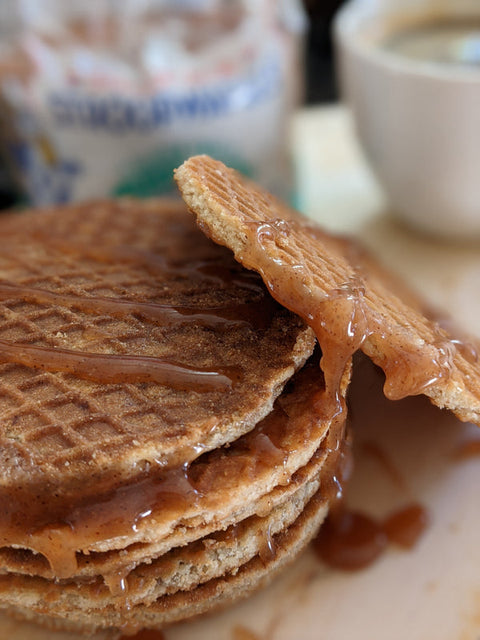 Gluten-free Vegan Caramel Stroopwafels 2-Pack