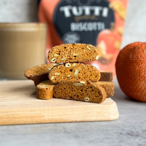 Gluten-free Pumpkin Spice Biscotti