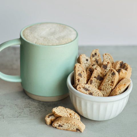 Gluten-free Orange & Dark Chocolate Biscotti