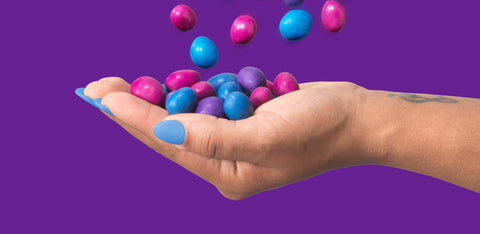 Dark Chocolate Peanut Gems